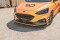 Street Pro Cup Spoilerlippe Front Ansatz für Ford Focus ST / ST-Line Mk4 rot+ Hochglanz Flaps