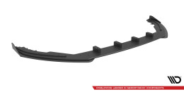 Street Pro Cup Spoilerlippe Front Ansatz passend für Ford Focus ST / ST-Line Mk4 SCHWARZ+ HOCHGLANZ FLAPS