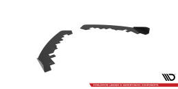 Front Stoßstange Flaps passend für Ford Focus ST / ST-Line Mk4 schwarz Hochglanz