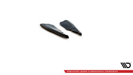 Heck Ansatz Flaps Diffusor für Skoda Kodiaq RS Mk1 / Mk1 FL schwarz Hochglanz