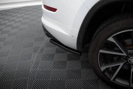 Heck Ansatz Flaps Diffusor passend für Skoda Kodiaq RS Mk1 / Mk1 Facelift schwarz Hochglanz