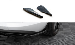 Street+ Heck Ansatz Flaps passend für Skoda Kodiaq RS Mk1 / Mk1 FL schwarz Hochglanz