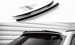 Heck Spoiler Aufsatz Abrisskante passend für Audi A6 Avant / A6 Allroad / A6 S-Line Avant / S6 Avant C8 / C8 Facelift schwarz Hochglanz