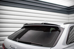 Heck Spoiler Aufsatz Abrisskante passend für Audi A6 Avant / A6 Allroad / A6 S-Line Avant / S6 Avant C8 / C8 Facelift schwarz Hochglanz