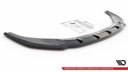 Cup Spoilerlippe Front Ansatz V.2 passend für Audi A6 S-Line / S6 C8 / C8 Facelift schwarz Hochglanz