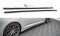 Seitenschweller Ansatz Cup Leisten passend für Audi A6 S-Line / S6 C8 / C8 Facelift schwarz Hochglanz