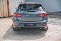 Heck Ansatz Diffusor V.2 für Seat Leon Cupra ST Mk3 FL