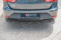 Heck Ansatz Diffusor V.2 für Seat Leon Cupra ST Mk3 FL