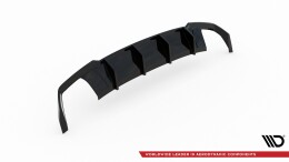 Heck Ansatz Diffusor V.2 für Seat Leon Cupra ST Mk3 FL