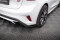 Street Pro Heck Ansatz Flaps Diffusor passend für Ford Focus ST Mk4 SCHWARZ