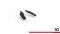 Street Pro Heck Ansatz Flaps Diffusor passend für Ford Focus ST Mk4 SCHWARZ