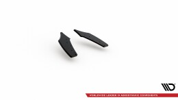 Street Pro Heck Ansatz Flaps Diffusor passend für Ford Focus ST Mk4 rot