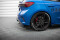 Street Pro Heck Ansatz Flaps Diffusor passend für Ford Focus ST Mk4 SCHWARZ+ HOCHGLANZ FLAPS