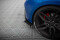 Street Pro Heck Ansatz Flaps Diffusor passend für Ford Focus ST Mk4 SCHWARZ+ HOCHGLANZ FLAPS