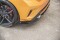 Street Pro Heck Ansatz Flaps Diffusor passend für Ford Focus ST Mk4 rot+ Hochglanz Flaps