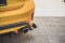 Street Pro Heck Ansatz Flaps Diffusor passend für Ford Focus ST Mk4 rot+ Hochglanz Flaps