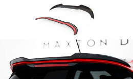 Heck Spoiler Aufsatz Abrisskante V.2 passend für Ford Fiesta Mk8 ST / ST-Line schwarz Hochglanz