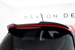 Heck Spoiler Aufsatz Abrisskante V.2 passend für Ford Fiesta Mk8 ST / ST-Line schwarz Hochglanz