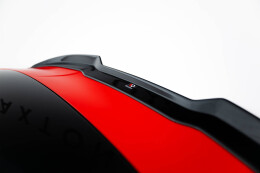 Heck Spoiler Aufsatz Abrisskante V.2 passend für Ford Fiesta Mk8 ST / ST-Line schwarz Hochglanz
