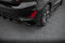 Heck Ansatz Flaps Diffusor V.2 passend für Ford FIesta Mk8 ST schwarz Hochglanz