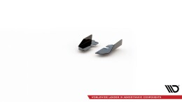 Seitenschweller Flaps passend für Ford Focus ST / ST-Line Mk4 schwarz Hochglanz