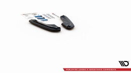 Heck Ansatz Flaps Diffusor V.1 passend für Audi RS3 8V Sportback schwarz Hochglanz