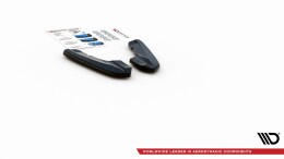 Heck Ansatz Flaps Diffusor V.2 passend für Audi RS3 8V Sportback schwarz Hochglanz