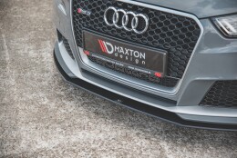 Street Pro Cup Spoilerlippe Front Ansatz passend für Audi RS3 8V Sportback SCHWARZ