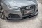 Street Pro Front Stoßstangen Flaps für Audi RS3 8V Sportback schwarz Hochglanz