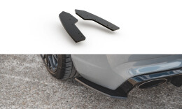 Street Pro Heck Ansatz Flaps Diffusor passend für Audi RS3 8V Sportback SCHWARZ