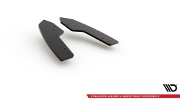 Street Pro Heck Ansatz Flaps Diffusor passend für Audi RS3 8V Sportback SCHWARZ