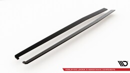 Street Pro Seitenschweller Ansatz Cup Leisten für Audi RS3 8V Sportback ROT