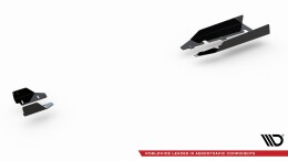 Seitenschweller Flaps für Audi RS3 8V Sportback schwarz Hochglanz