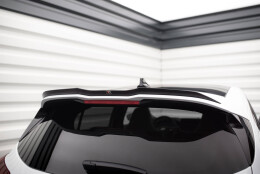 Heck Spoiler Aufsatz Abrisskante passend für V2 Ford Focus Hatchback ST Mk4 schwarz Hochglanz