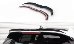 Heck Spoiler Aufsatz Abrisskante V.1 für Ford Focus Hatchback ST Mk4 schwarz Hochglanz