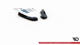 Heck Ansatz Flaps Diffusor V.2 für Ford Focus ST Mk4  schwarz Hochglanz