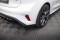 Heck Ansatz Flaps Diffusor V.2 passend für Ford Focus Hatchback ST Mk4 schwarz Hochglanz