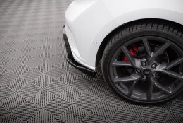 Heck Ansatz Flaps Diffusor V.3 passend für (passend für heckansatz v.2) Ford Focus Hatchback ST Mk4 schwarz Hochglanz