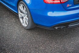 Heck Ansatz Flaps Diffusor passend für Audi S4 / A4...
