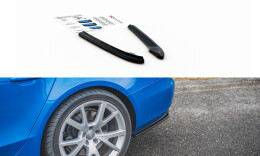 Heck Ansatz Flaps Diffusor passend für Audi S4 / A4...