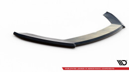Cup Spoilerlippe Front Ansatz V.4 passend für Seat Leon Cupra / FR Mk3 FL schwarz Hochglanz