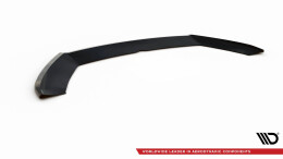 Cup Spoilerlippe Front Ansatz V.4 passend für Seat Leon Cupra / FR Mk3 FL schwarz Hochglanz
