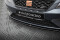 Cup Spoilerlippe Front Ansatz V.4 passend für Seat Leon Cupra / FR Mk3 FL schwarz Hochglanz