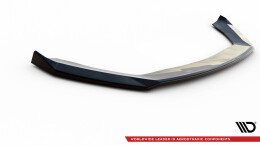 Cup Spoilerlippe Front Ansatz V.7 passend für Seat Leon Cupra / FR Mk3 FL schwarz Hochglanz