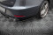 Heck Ansatz Flaps Diffusor V.2 passend für Seat Leon Cupra Mk3 FL Sportstourer schwarz Hochglanz
