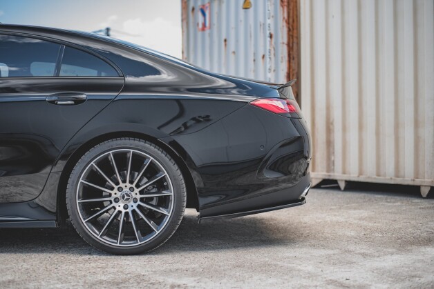 Heck Spoiler Aufsatz Abrisskante passend für Mercedes-Benz CLS AMG-Line / 53AMG C257 schwarz Hochglanz