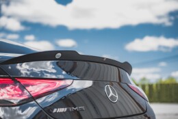 Heck Spoiler Aufsatz Abrisskante für Mercedes-AMG CLS 53 C257 schwarz Hochglanz