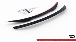Heck Spoiler Aufsatz Abrisskante passend für Mercedes-Benz CLS AMG-Line / 53AMG C257 schwarz Hochglanz