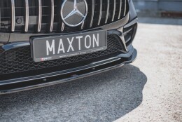 Cup Spoilerlippe Front Ansatz V.2 passend für Mercedes-Benz CLS AMG-Line / 53AMG C257 schwarz Hochglanz