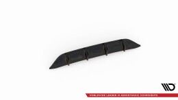 Heck Ansatz Diffusor passend für Mercedes-Benz CLS AMG-Line C257 schwarz Hochglanz